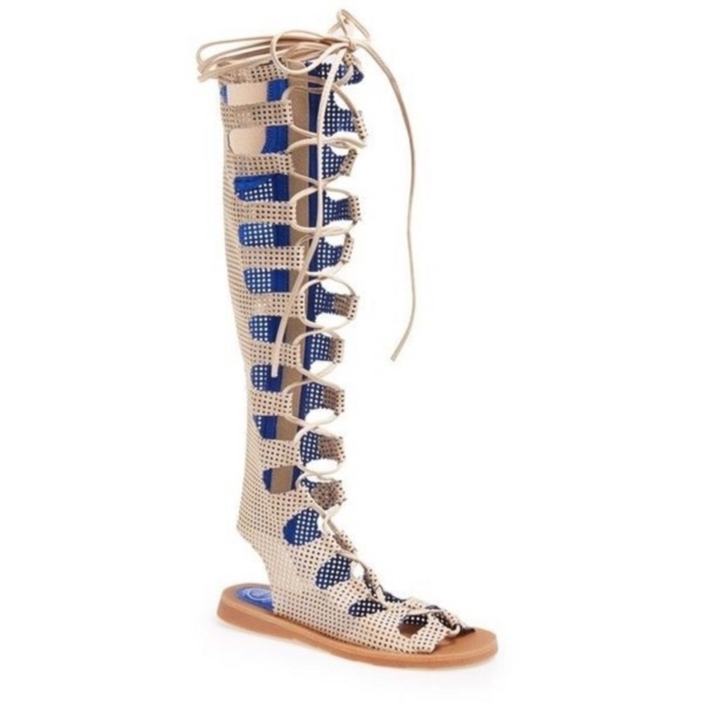 New Olympus' Gladiator Sandal
JEFFREY CAMPBELL